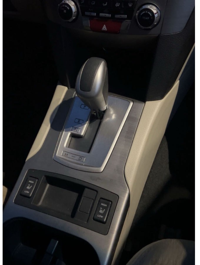 Car interior after detailing